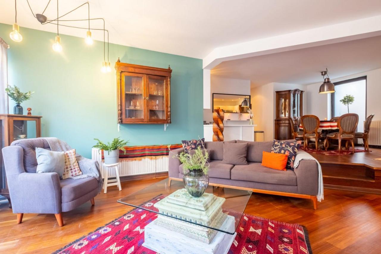 Апартаменты Flat With Terrace Near Istiklal Street Стамбул Экстерьер фото