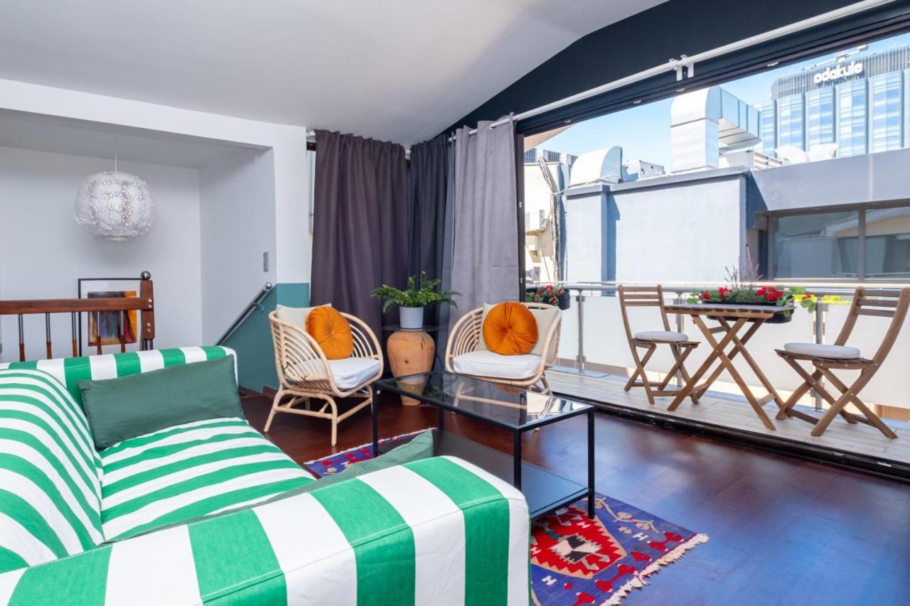Апартаменты Flat With Terrace Near Istiklal Street Стамбул Экстерьер фото